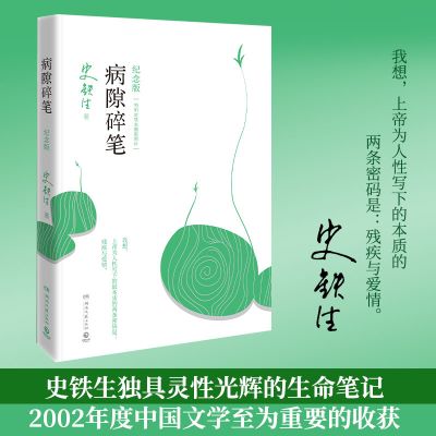 病隙碎笔 史铁生 光影纪念版 书内彩插作者亲摄照片12幅 充满灵性光辉的生命笔记启迪无数读者的长篇哲思散文经典